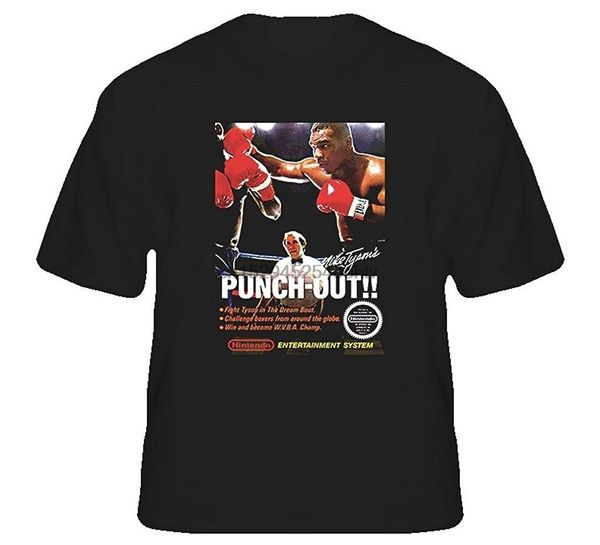mike tysons punch-out men's cotton t shirt