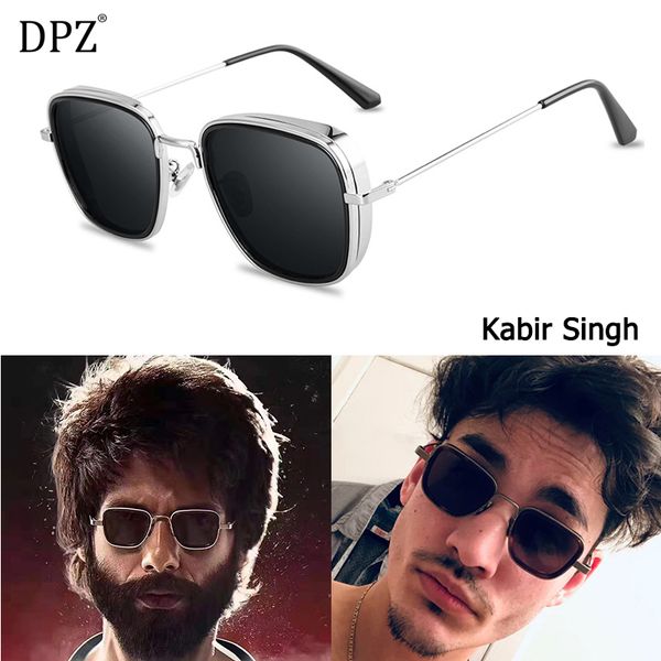 dpz new fashion kabir singh steampunk style men sunglasses cool brand design popular sun glasses, White;black
dpz new fashion kabir singh steampunk style men sunglasses cool brand design popular sun glasses, White;black
