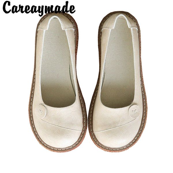 careaymade-mori women's literature art retro round head thick soled shoes hand-made comfortable simple foot casual mom's shoes, Black
careaymade-mori women's literature art retro round head thick soled shoes hand-made comfortable simple foot casual mom's shoes, Black