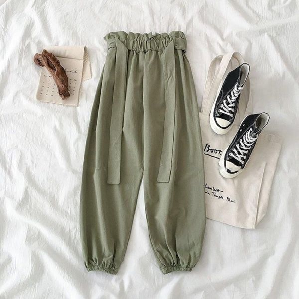 2020 autumn green women harem pants sashes high waist elegant office lady long pants spring solid loose black trouser plus size, Black;white
2020 autumn green women harem pants sashes high waist elegant office lady long pants spring solid loose black trouser plus size, Black;white