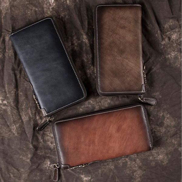 european and american new style retro men's wallet long zipper leather clutch bag multifunctional first layer cowhide leather youth men, Red;black
european and american new style retro men's wallet long zipper leather clutch bag multifunctional first layer cowhide leather youth men, Red;black