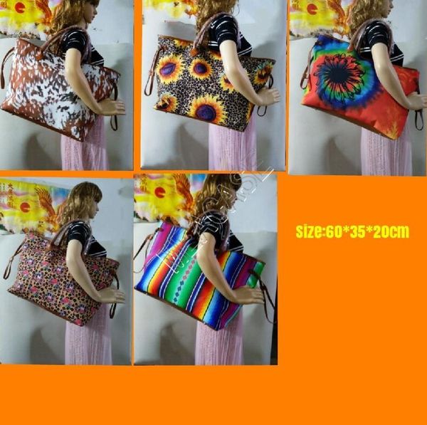 women sunflower rainbow striped leopard designer handbag tie-dyed shoulder bag waterproof shopping duffle totes travel weekender bag d81903, Black
women sunflower rainbow striped leopard designer handbag tie-dyed shoulder bag waterproof shopping duffle totes travel weekender bag d81903, Black