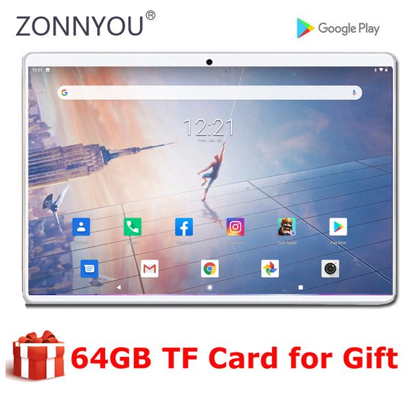 tablet pc ultra slim 10 inch 2.5d tempered glass screen 32gb rom ips 3g phone wifi android 9.0 tablets + 64gb tf cards
tablet pc ultra slim 10 inch 2.5d tempered glass screen 32gb rom ips 3g phone wifi android 9.0 tablets + 64gb tf cards