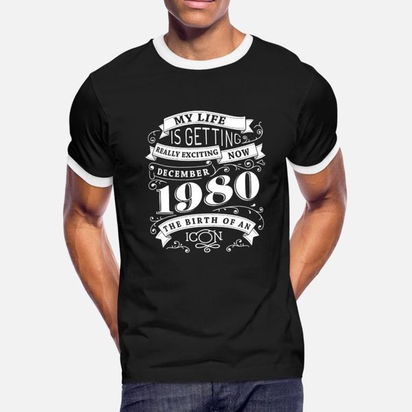 december 1980 the birth of an icon t shirt men printed cotton o-neck family graphic comfortable spring autumn vintage shirt
december 1980 the birth of an icon t shirt men printed cotton o-neck family graphic comfortable spring autumn vintage shirt