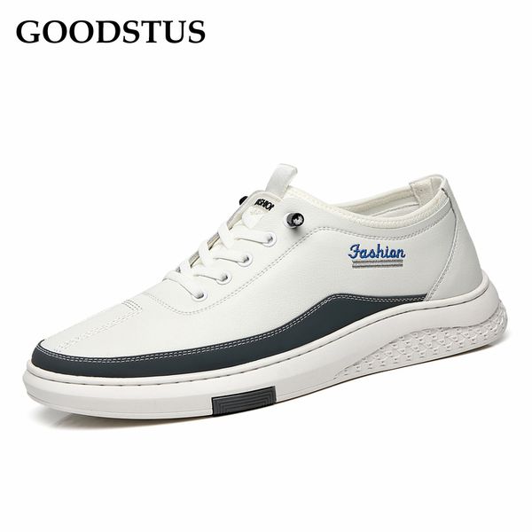 goodstus men pu platform sneaker breathable thick soft bottom comfortable lace-up anti-slip solid male fashion casual shoes, Black
goodstus men pu platform sneaker breathable thick soft bottom comfortable lace-up anti-slip solid male fashion casual shoes, Black