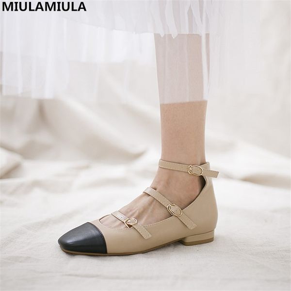 miulamiula brand design 2020 autumn korean fashion buckle strap round toe soft bottom leather mary jane flats shoes party casual, Black
miulamiula brand design 2020 autumn korean fashion buckle strap round toe soft bottom leather mary jane flats shoes party casual, Black