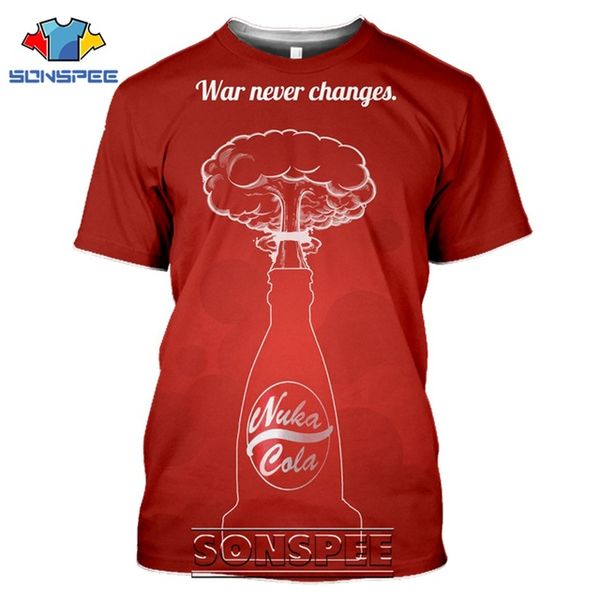 fallout 4 character gmae 3d print shirts oversized comics harajuku men clothing