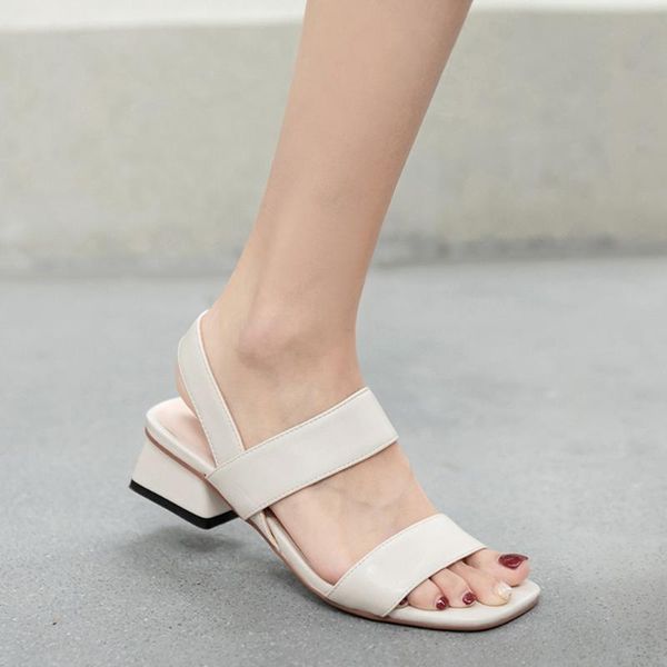 sandals haraval women shoes white black basic fashion ankle strap casual thick heels shallow low b20
sandals haraval women shoes white black basic fashion ankle strap casual thick heels shallow low b20