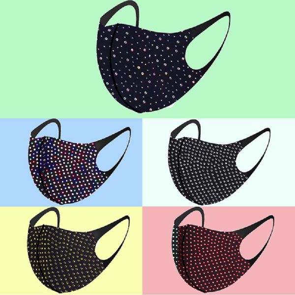 wholesale mask summer new one-piece diamond color diamond mask fashion personality breathable with diamond sunscreen dust mask
wholesale mask summer new one-piece diamond color diamond mask fashion personality breathable with diamond sunscreen dust mask