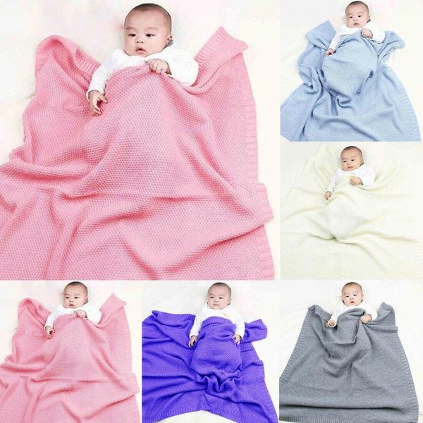 blankets knitted baby blanket born swaddle wrap soft infant toddler sofa bedding sleeping outdoor stroller accessory
blankets knitted baby blanket born swaddle wrap soft infant toddler sofa bedding sleeping outdoor stroller accessory