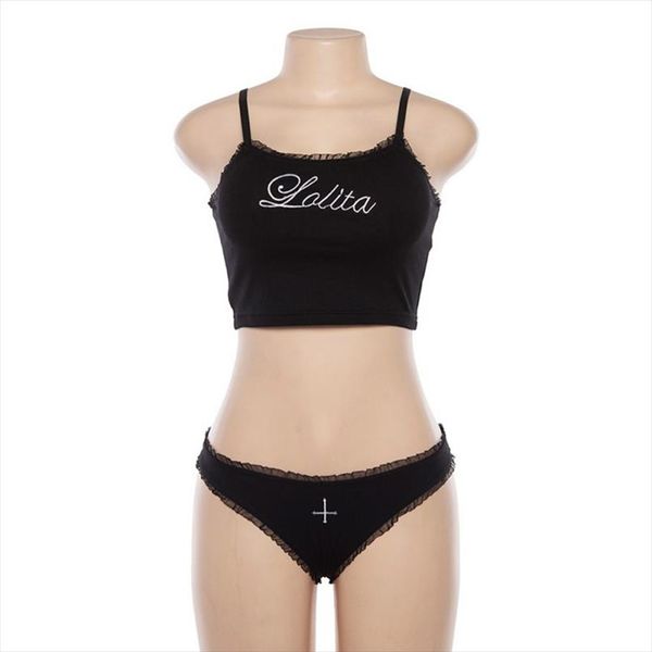 2019 девушки скорректированная ремни camis с оборками бюстгальтер трусы sexy две пьесы набор письмо для печати tank top и коротко 2 pcs набо, Gray
2019 девушки скорректированная ремни camis с оборками бюстгальтер трусы sexy две пьесы набор письмо для печати tank top и коротко 2 pcs набо, Gray