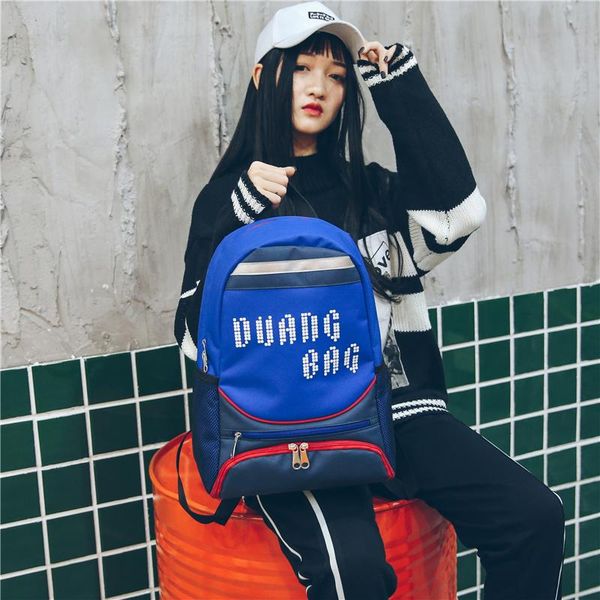 new- letter student backpack travel backpack leisure bag school bag for teenagers girls boys
new- letter student backpack travel backpack leisure bag school bag for teenagers girls boys