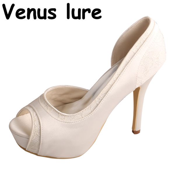 customized wedding stiletto shoes with platform lace d'orsay peep toe footwear, Black 
customized wedding stiletto shoes with platform lace d'orsay peep toe footwear, Black