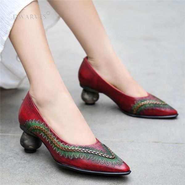 handmade genuine leather embroidered retro pointed toe heels red pumps women shoes block heels slip on office shoes red/coffee, Black
handmade genuine leather embroidered retro pointed toe heels red pumps women shoes block heels slip on office shoes red/coffee, Black