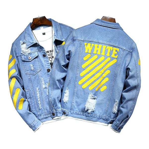 2020 mens designer denim jacket men womens famous casual winter coats hip hop fashion luxurious mans jacket denim jacket, Black;brown
2020 mens designer denim jacket men womens famous casual winter coats hip hop fashion luxurious mans jacket denim jacket, Black;brown
