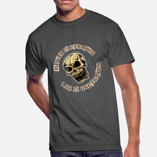 life uncertain death certain gift t shirt men character 100% cotton o-neck clothing famous new fashion summer style unique shirt
life uncertain death certain gift t shirt men character 100% cotton o-neck clothing famous new fashion summer style unique shirt