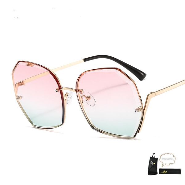 sunglasses luxury designer rimless women rhinestone irregular polygonal glasses frameless female shades eyewear with box fml, White;black
sunglasses luxury designer rimless women rhinestone irregular polygonal glasses frameless female shades eyewear with box fml, White;black
