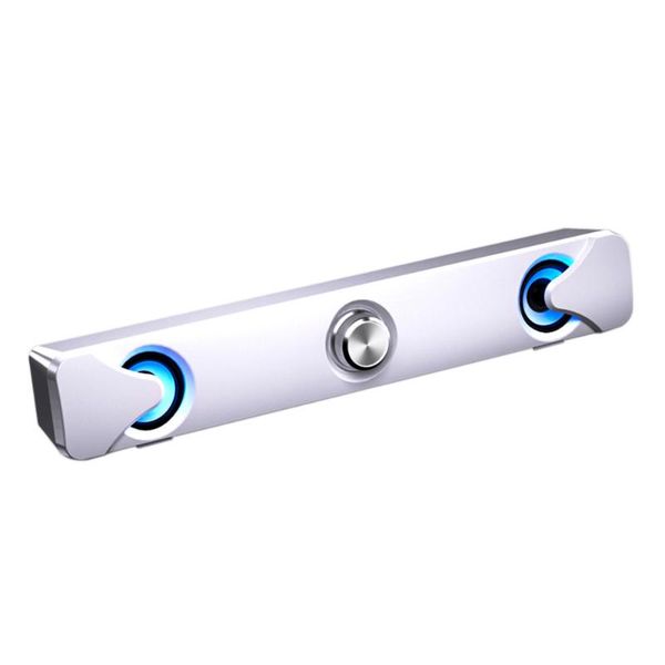 sada v110 speaker bar with led light 3.5mm audio cable wired computer sound bar usb powered mini soundbar for tv pc lap
sada v110 speaker bar with led light 3.5mm audio cable wired computer sound bar usb powered mini soundbar for tv pc lap