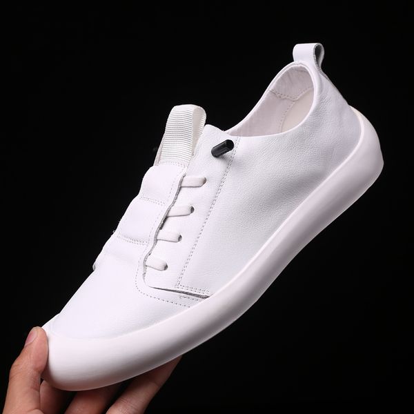 genuine leather mens sneakers luxury white shoes men casual footwear fashion brand walking shoes mens driving flats, Black
genuine leather mens sneakers luxury white shoes men casual footwear fashion brand walking shoes mens driving flats, Black