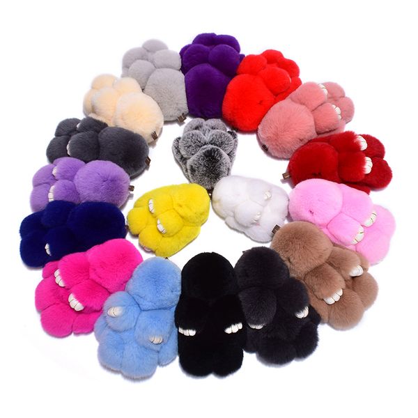 13cm cute pluff keychain rex genuine fur key chains for women bag toys doll fluffy pom pom lovely pompom keyring, Silver
13cm cute pluff keychain rex genuine fur key chains for women bag toys doll fluffy pom pom lovely pompom keyring, Silver