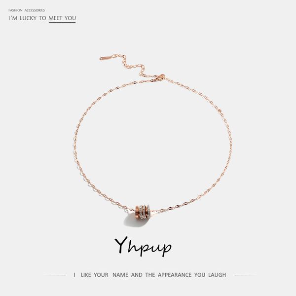 yhpup trendy lucky beads rotatable 316l stainless steel water wave chain rose gold zirconia jewelry luxury statement for women, Silver
yhpup trendy lucky beads rotatable 316l stainless steel water wave chain rose gold zirconia jewelry luxury statement for women, Silver