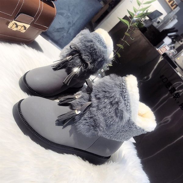 2020 winter warm shoes women platform snow boots plush female botas mujer with fur ladies ankle boots fashion brand, Black
2020 winter warm shoes women platform snow boots plush female botas mujer with fur ladies ankle boots fashion brand, Black