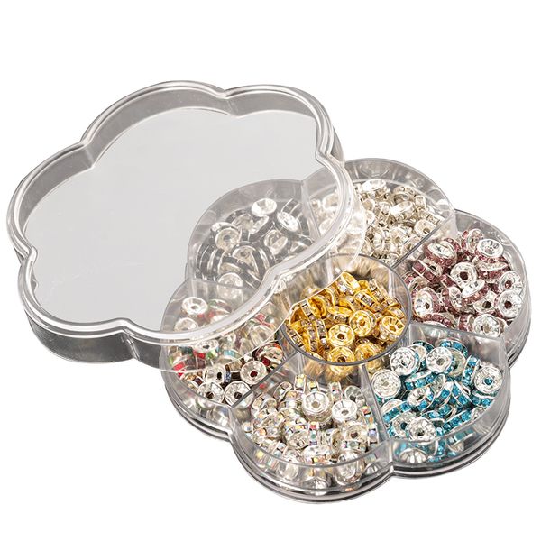 8mm 350pcs 7colors rhinestone rondelle crystal beads kits handmade findings loose spacer beads box for diy jewelry accessories
8mm 350pcs 7colors rhinestone rondelle crystal beads kits handmade findings loose spacer beads box for diy jewelry accessories