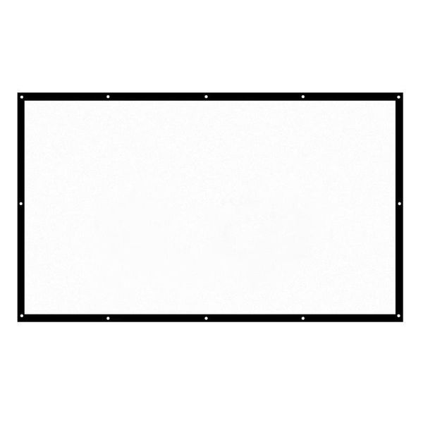 60-150 inch portable projector screen hd 16:9 white diagonal video projection screen foldable wall mounted home 
60-150 inch portable projector screen hd 16:9 white diagonal video projection screen foldable wall mounted home