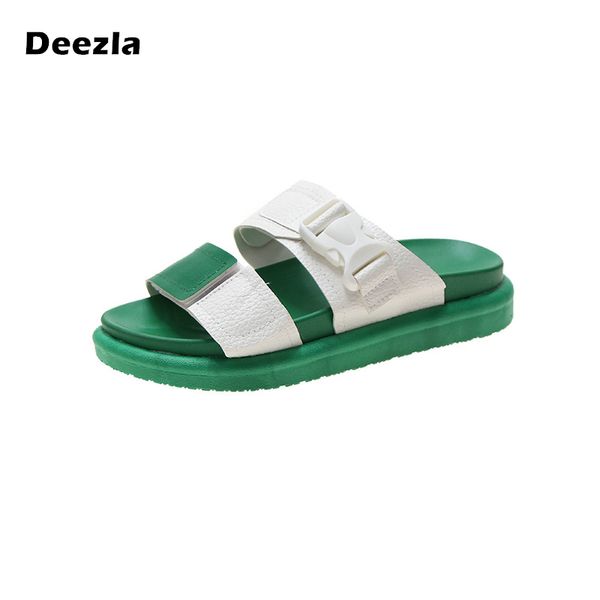women soft pu slippers woman summer open toe fashion sandals new female casual beach green white flip flops brand designer shoes, Black
women soft pu slippers woman summer open toe fashion sandals new female casual beach green white flip flops brand designer shoes, Black