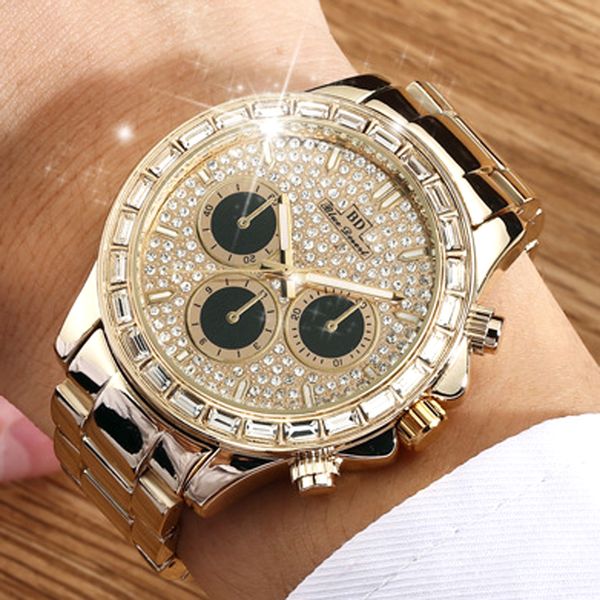 montre homme 2020 relogio masculino geneva watches men quartz watch middle east gold stainless steel men's wristwatch male clock, Slivery;brown
montre homme 2020 relogio masculino geneva watches men quartz watch middle east gold stainless steel men's wristwatch male clock, Slivery;brown