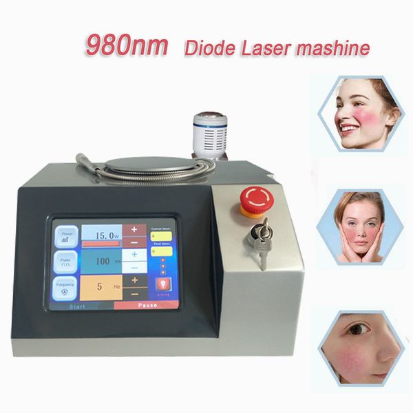 980nm diode laser vascular removal blood vessel removal spider vein therapy laser machine for spa salon use machine, Black
980nm diode laser vascular removal blood vessel removal spider vein therapy laser machine for spa salon use machine, Black