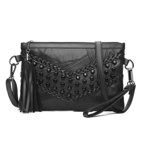 women soft sheepskin solid color mini messenger bag shoulder crossbody bag fashion beading ladies handbag pouch clutch
women soft sheepskin solid color mini messenger bag shoulder crossbody bag fashion beading ladies handbag pouch clutch