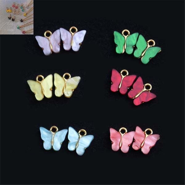 new gold alloy cute butterfly jewelry accessories for making diy earrings necklaces fashion multicolor charm jewelry, Bronze;silver
new gold alloy cute butterfly jewelry accessories for making diy earrings necklaces fashion multicolor charm jewelry, Bronze;silver