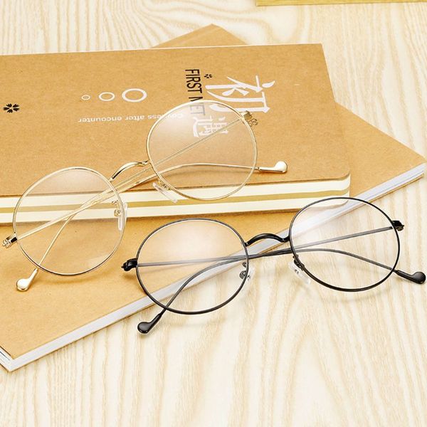 new metal thin round frame glasses students trend optical glasses anti-blu-ray flat mirror, Black
new metal thin round frame glasses students trend optical glasses anti-blu-ray flat mirror, Black