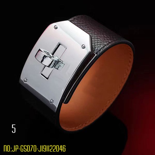 2019 new stainless steel real leather bangles fashion double h letter cuff bracelets for woman silver bangle designer jewelry for womans, Black
2019 new stainless steel real leather bangles fashion double h letter cuff bracelets for woman silver bangle designer jewelry for womans, Black