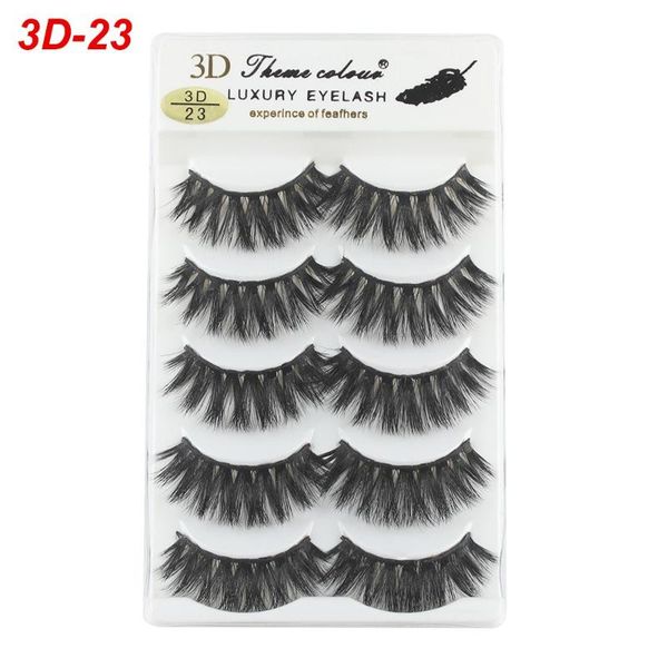 5 pairs handmade mink hair false eyelashes thick natural cross long lashes fluffy fake eye lashes extension beauty makeup tools
5 pairs handmade mink hair false eyelashes thick natural cross long lashes fluffy fake eye lashes extension beauty makeup tools