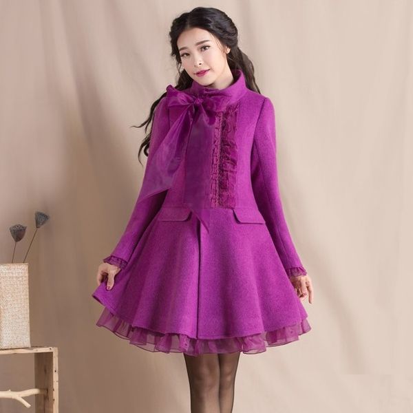 women's wool & blends autumn winter elegant coats for women stand collar slim long sleeve outwear large size female woolen overcoat, Black
women's wool & blends autumn winter elegant coats for women stand collar slim long sleeve outwear large size female woolen overcoat, Black