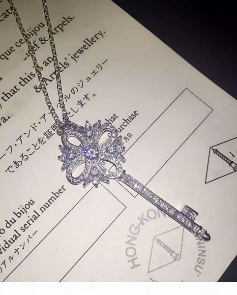 victoria's happy door key necklace,925 silver jewelry cz zircon crystal ladies fashion necklace sweater chain women gift 45cm chain
victoria's happy door key necklace,925 silver jewelry cz zircon crystal ladies fashion necklace sweater chain women gift 45cm chain