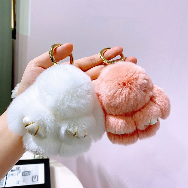 car keychain fur keychain fur male female quality plush gift toy 8 cm tote, Silver
car keychain fur keychain fur male female quality plush gift toy 8 cm tote, Silver