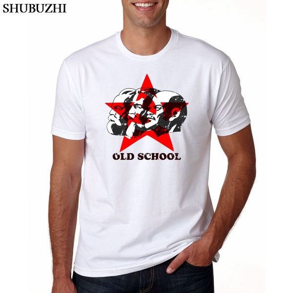 marx engels lenin old school men t-shirts print 100% combed cotton ussr soviet union kgb moscow russia tees homme customized
marx engels lenin old school men t-shirts print 100% combed cotton ussr soviet union kgb moscow russia tees homme customized