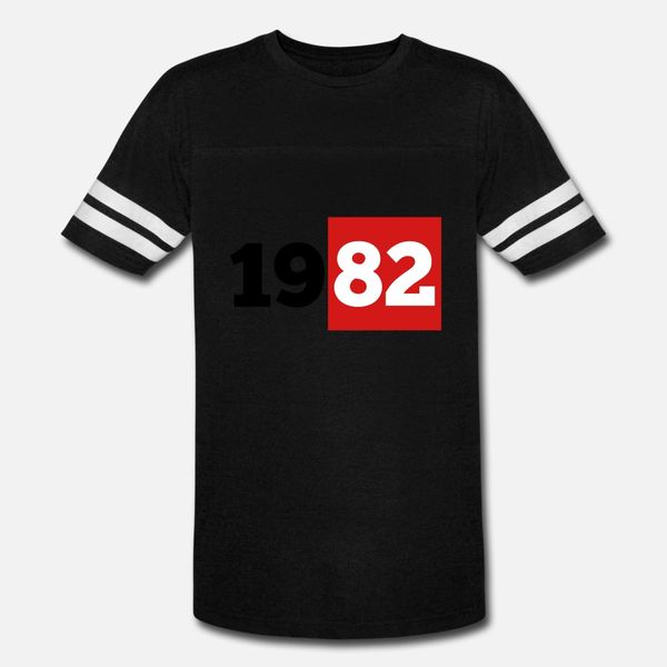 1982 birthday gift t shirt men designing short sleeve o neck clothing fitness casual summer style trend shirt, White;black
1982 birthday gift t shirt men designing short sleeve o neck clothing fitness casual summer style trend shirt, White;black
