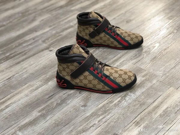 summer men's fashion casual high-shoes, printed stripes, comfortable and versatile men's luxury shoesaa, Red;white
summer men's fashion casual high-shoes, printed stripes, comfortable and versatile men's luxury shoesaa, Red;white