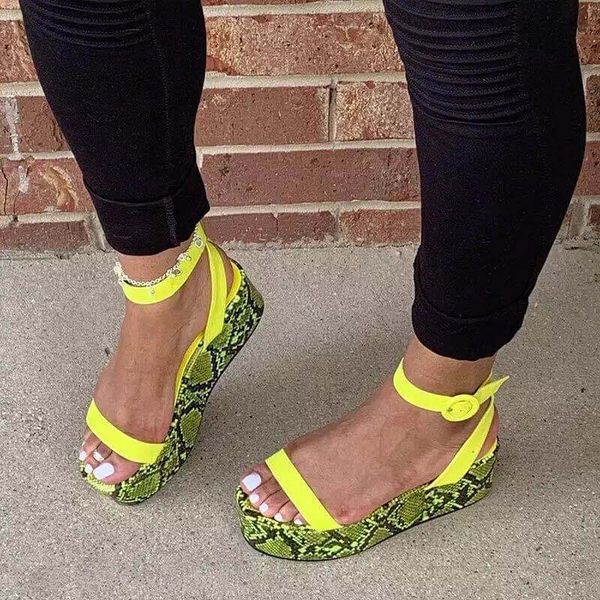summer women snake sandals platform heels cross strap ankle lace peep toe 2020 fashion beach party ladies shoes zapatos de mujer, Black 
summer women snake sandals platform heels cross strap ankle lace peep toe 2020 fashion beach party ladies shoes zapatos de mujer, Black