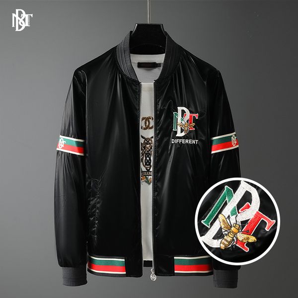 casual jacket jacket 2020 autumn coat embroidered bee letter combination pattern street fashion brand mens cross-border, Black
casual jacket jacket 2020 autumn coat embroidered bee letter combination pattern street fashion brand mens cross-border, Black