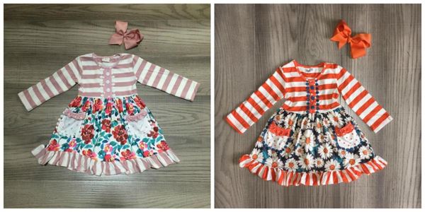 girlymax fall/winter baby girls dress stripe orange dustyfloral flower children clothes boutique milk silk knee length match bow, Red;yellow
girlymax fall/winter baby girls dress stripe orange dustyfloral flower children clothes boutique milk silk knee length match bow, Red;yellow