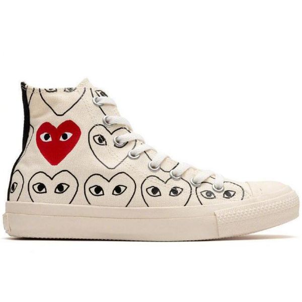 cdg kawakubo rei commè des garçons play x cònversè chuck all-star taylor 1970s big eyes heart shape sneakers canvas shoes 35-44
cdg kawakubo rei commè des garçons play x cònversè chuck all-star taylor 1970s big eyes heart shape sneakers canvas shoes 35-44