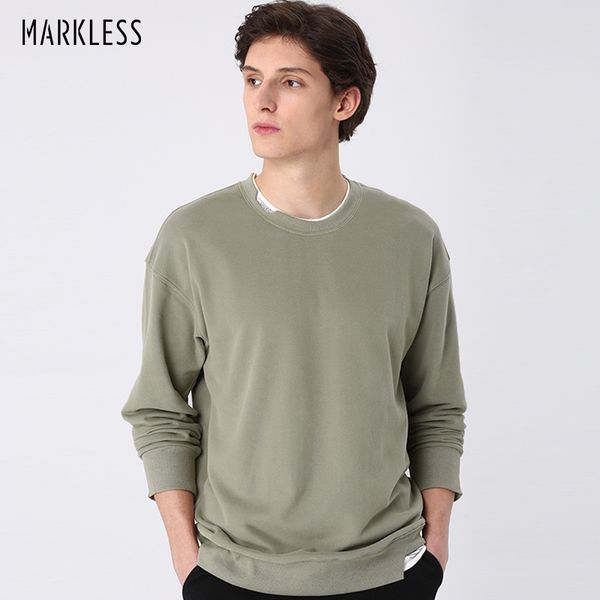 markless mens casual cotton o-neck splicing sweatshirt skin-friendly comfortable wears wyb0407m, Black
markless mens casual cotton o-neck splicing sweatshirt skin-friendly comfortable wears wyb0407m, Black
