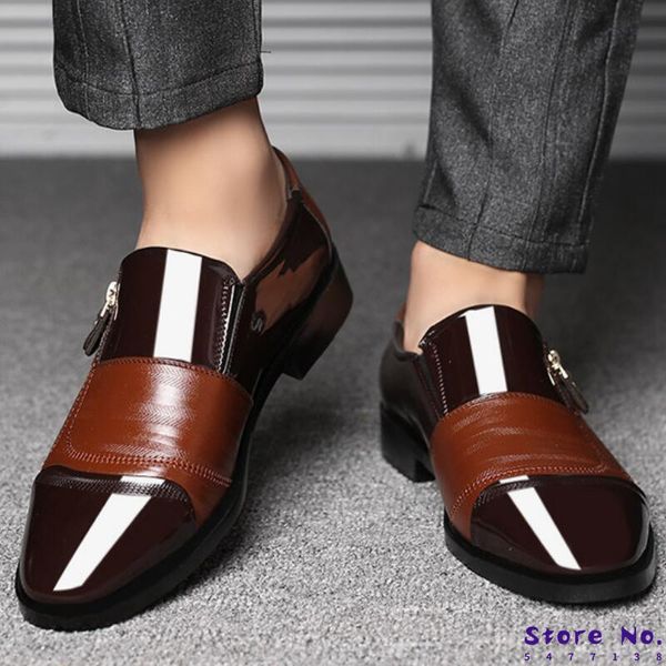 men male dress man formal loafers slip on shoes mens pu leather business driving zapatos de hombres personlizar zapatos m0251, Black
men male dress man formal loafers slip on shoes mens pu leather business driving zapatos de hombres personlizar zapatos m0251, Black
