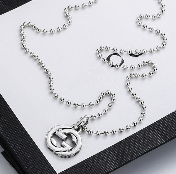 newarrival g letter 925 silver chain necklace retro couple necklace men and women pendant designer jewelry gift ing
newarrival g letter 925 silver chain necklace retro couple necklace men and women pendant designer jewelry gift ing