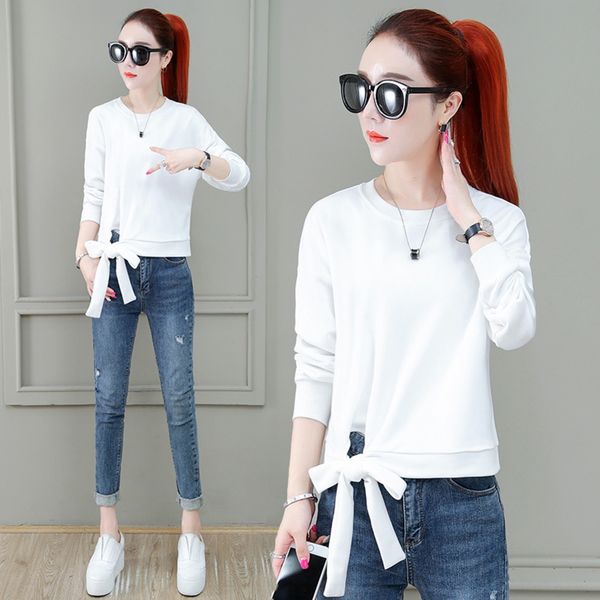 s305215 sweatshirt sweatshirtsweatshirt women's casual sports sweater 2020 autumn new slim round neck long sleeve short solid color top, Black
s305215 sweatshirt sweatshirtsweatshirt women's casual sports sweater 2020 autumn new slim round neck long sleeve short solid color top, Black